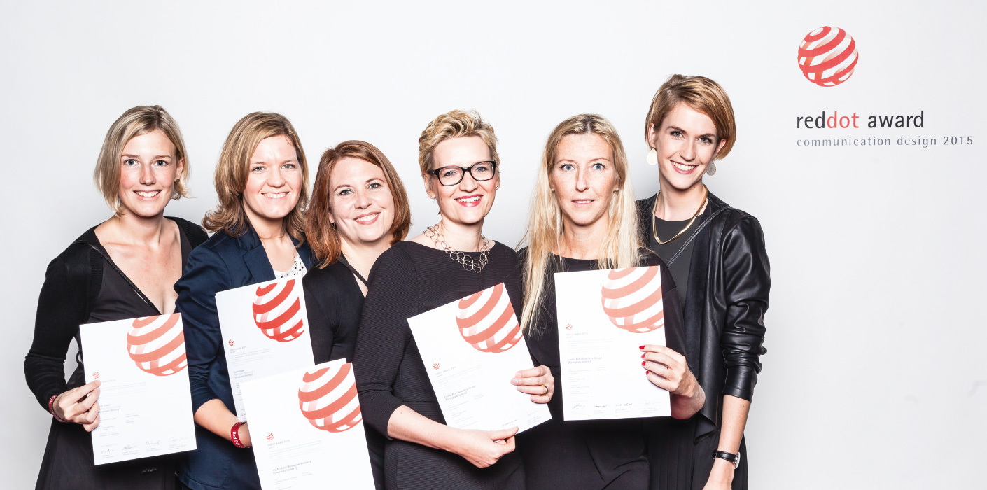 Judith Maasmann, Stephanie Marniok, Katja Kleefeld, Susanne Coenen, Nicole Slink, Lena Overkamp (Team Lockstoff, von links nach rechts)
